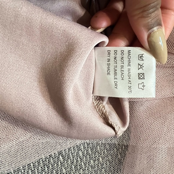 Chicwish Soft Pink A-Line Tulle Maxi Skirt - Picture 8 of 8